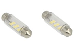Žarulja LED C5W LED Basic (blister, 2 kom., 12V, bijelo, 1W, tip gedore SV8,5-8; za vozila bez CAN sabirnice; Nema certifikata za homologaciju