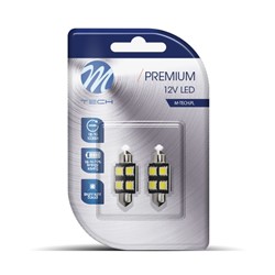 Žarulja LED C5W LED Premium (blister, 2 kom., 12V, bijelo, 0,96W, tip gedore SV8,5-8; za vozila sa CAN-Busom; Nema certifikata za homologaciju_1