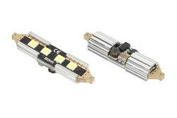 Žarulja C5W LED Premium (blister, 2 kom., 12V, bijelo, 2W, tip gedore SV8,5-8; Nema certifikata za homologaciju