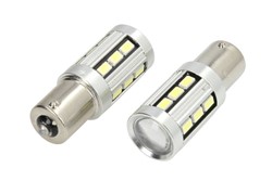 Žarulja P21W LED Premium (blister, 2 kom., 12V, bijelo, 4W, tip gedore BA15S; Nema certifikata za homologaciju
