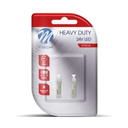 LED light bulb T5W (2 pcs) Heavy Duty 24V_1