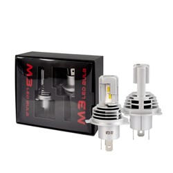 Žarulja LED H4 LED (set, 2 kom., 12/24V, bijelo, 50W ; za vozila bez CAN sabirnice; Nema certifikata za homologaciju