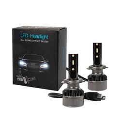 Žarulja LED H7 LED (set, 2 kom., 12/24V, bijelo, 54W ; za vozila bez CAN sabirnice; Nema certifikata za homologaciju