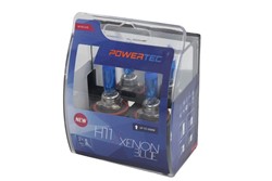 Light bulb H11 Powertec Xenon Blue (2 pcs) 6000K 12V 55W_0