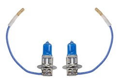 Light bulb H3 Powertec Xenon Blue (2 pcs) 6000K 12V 55W