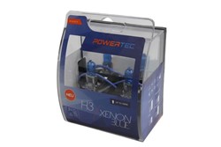 Żarówka H3 Powertec Xenon Blue (2 szt.) 6000K 12V 55W_1