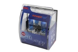 Light bulb H4 Powertec Xenon Blue (2 pcs) 6000K 12V 60W