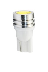 LED bulb - 2 pcs. / Standard / W5W, T10, 12V 1x High Power /  WHITE / no homologation / without CANBUS_0