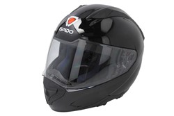 Helmet full-face helmet ISPIDO RAVEN colour black
