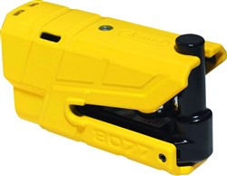Blokada tarczy hamulcowej z alarmem GRANIT Detecto X-Plus 8077 ABUS kolor żółty trzpień 13,5mm alarm 3D-100 dB_5