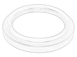 Seal Ring, wheel hub ISU8980370810