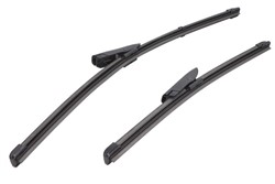 Wiper blade Silencio VF800 jointless 500/350mm (2 pcs) front with spoiler