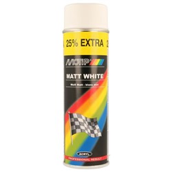 Lakier akrylowy biały mat spray 0,5l