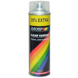 Paint acrylic Transparent gloss Spray 0,5l