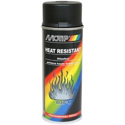 Paint heat-resistant Black matt Spray 0,4l_0