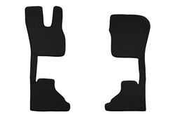 Floor mats, pneumatic passenger seat, ECO-LEATHER S (material - eco-leather plain) fits: DAF XF II, XG, XG+ 06.21-