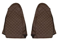 Seat Cover Brown/Champagne_2