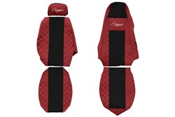 Seat covers F-CORE F-CORE FX03 RED