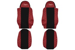 Seat covers F-CORE F-CORE FX04 RED