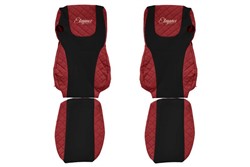 Seat covers F-CORE F-CORE FX07 RED