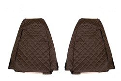 Seat Cover Brown/Champagne_1