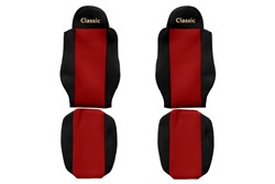 Seat covers F-CORE F-CORE PS04 RED