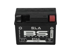 Akumulator motocyklowy BS YTX4L-BS BS 12V 3Ah 50A R+_2