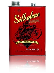 4T engine oil 20W50 SILKOLENE Silkolube 4l 4T recommended for classic and historical motorbikes, API SF Mineral