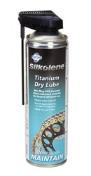 Chain grease SILKOLENE TITANIUM DRY LUBE 0,5l PTFE strengthened