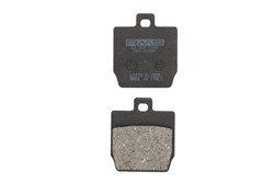 Brake pads RMS 22 510 0280 RMS organic, intended use route/scooters fits MBK; YAMAHA
