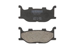 Brake pads RMS 22 510 0410 RMS organic, intended use large scooter/route fits ITALJET; MBK; YAMAHA_0