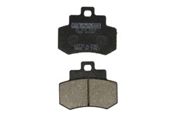 Brake pads RMS 22 510 0510 RMS organic, intended use route fits KYMCO