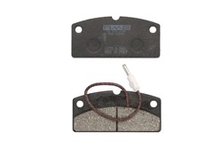 Brake pads RMS 22 510 0540 RMS organic, intended use microcar