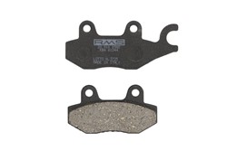 Brake pads RMS 22 510 0580 RMS organic, intended use route fits KYMCO