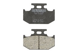 Brake pads RMS 22 510 1790 RMS organic, intended use route fits YAMAHA
