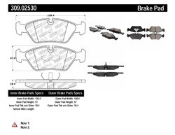 Brake pads - tuning Sport 309.02530 front_3