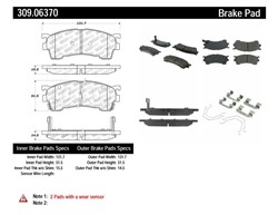 STOPTECH Brake Pad Set, disc brake 309.06370_2