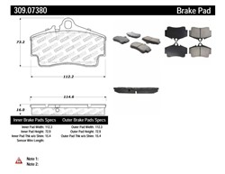 STOPTECH Brake Pad Set, disc brake 309.07380_3