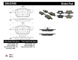 STOPTECH Brake Pad Set, disc brake 309.07940_2