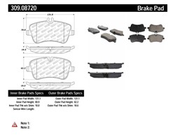 STOPTECH Brake Pad Set, disc brake 309.08720_2