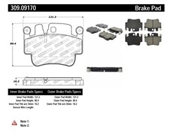 Brake pads - tuning Sport 309.09170 rear_3