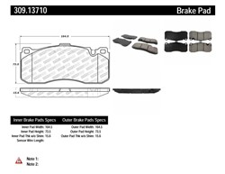 STOPTECH Brake Pad Set, disc brake 309.13710_3