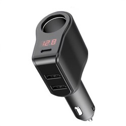 Ładowarka samochodowa USB/USB-C 2,5/3/3,1A_0