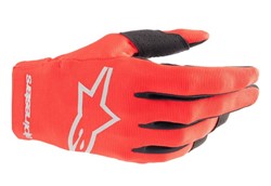 Rękawice off road ALPINESTARS MX RADAR kolor czerwony/srebrny_0