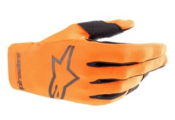 Gloves off road ALPINESTARS MX RADAR colour black/orange