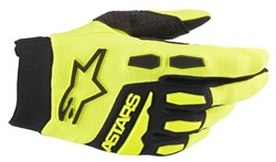 Gloves cross/enduro ALPINESTARS MX FULL BORE colour black/fluorescent/yellow