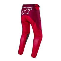Spodnie off road ALPINESTARS MX RACER kolor burgundowy/czerwony_1