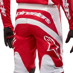 Spodnie off road ALPINESTARS MX FLUID kolor biały/czerwony_7