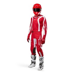 Trousers off road ALPINESTARS MX FLUID colour red/white_2