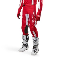 Trousers off road ALPINESTARS MX FLUID colour red/white_4